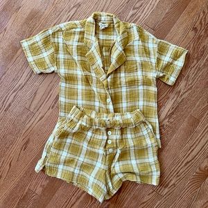 Madewell Never Worn Soft Cotton Pajama Set